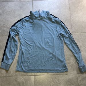 Baby blue hoodie